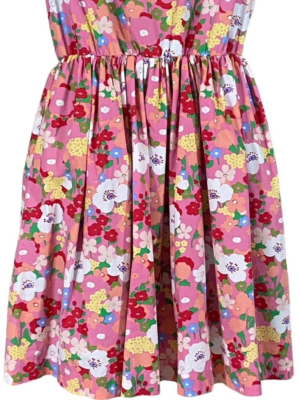 Matilda Jane Floral Dress Small Pink Cottagecore Button Front Sleeveless - Picture 9 of 9